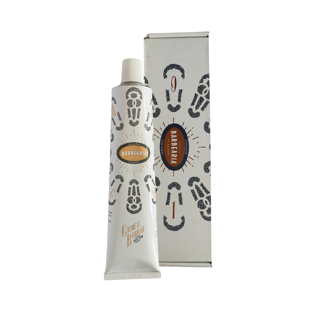 Antiga Barberia de Bairro Shaving Cream parranajovoide tuubissa pakkaus