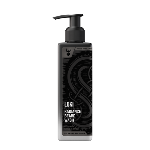 Beard Struggle Radiance Beard Wash Loki Unscented -partashampoo 240 ml