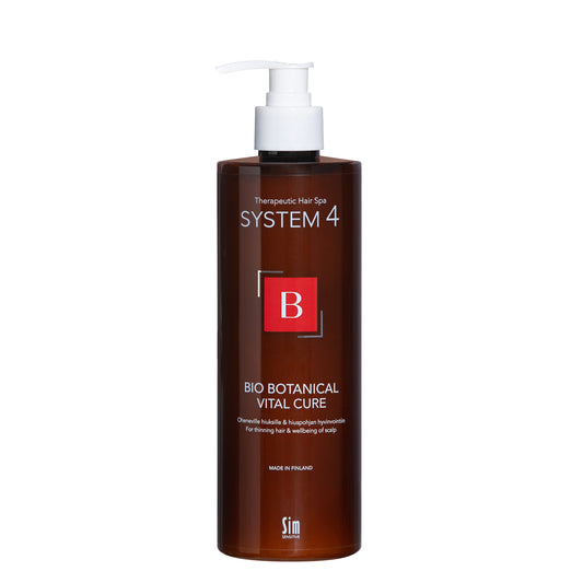 Sim Sensitive System 3 Bio Botanical Vital Cure -Hoito oheneville hiuksille ja hiuspohjan hyvinvointiin