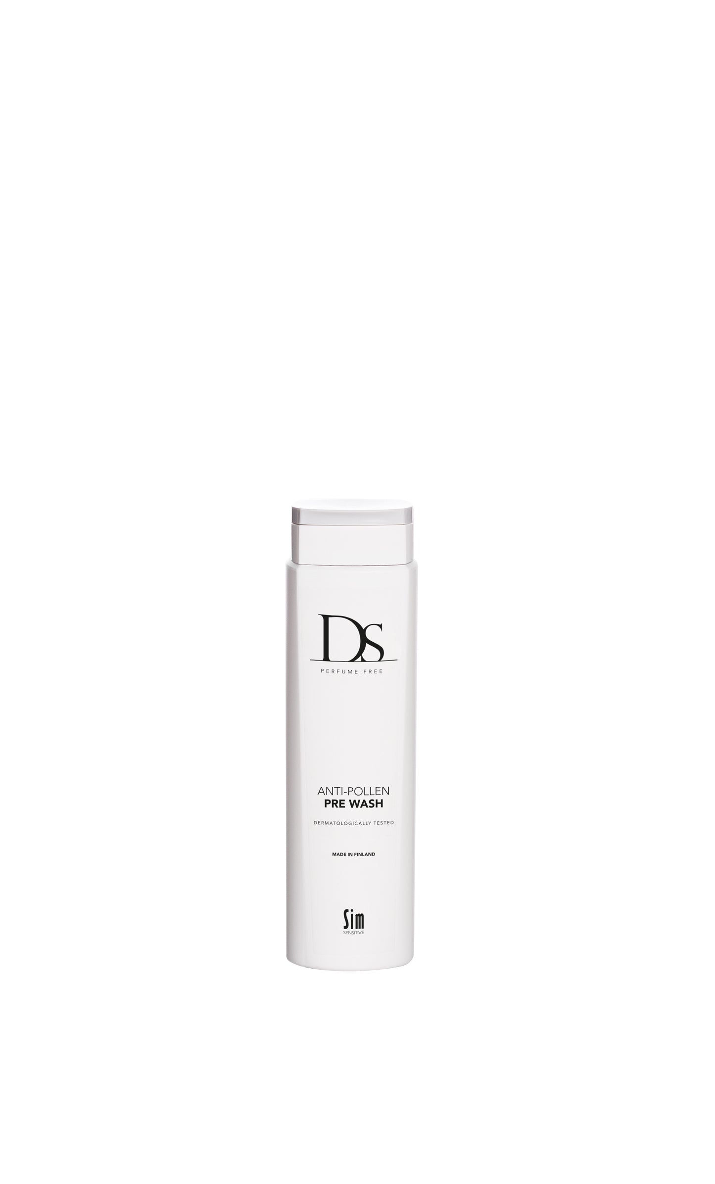 Sim sensitive DS Anti-pollen pre wash saastesuoja hiuksille 200ml hajusteeton dermatologisesti testattu