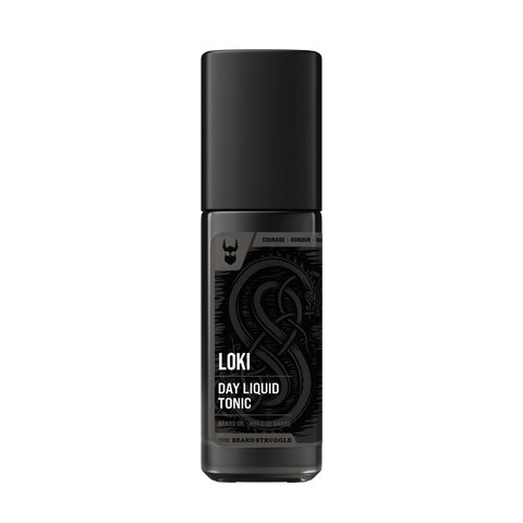 Beard Struggle Day Liquid Tonic Loki Unscented - hajusteeton partaöljy 30 ml
