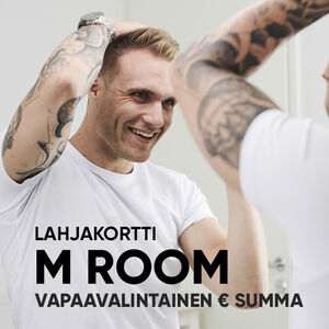 M Room M Card -lahjakortti vapaavalintaisella summalla (alk. 20 €)