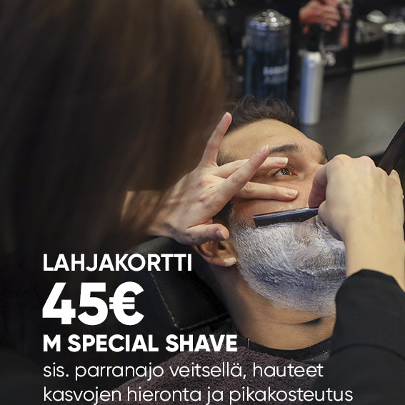 M Room M SPECIAL SHAVE -lahjakortti parranajoon