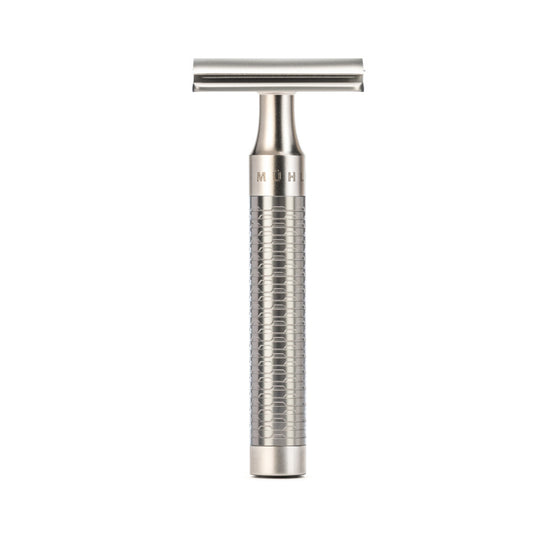 Mühle Rocca R94 Safety Razor partahöylä mattahopea matt silver