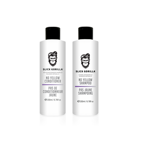 Slick Gorilla No Yellow Shampoo + Conditioner Set