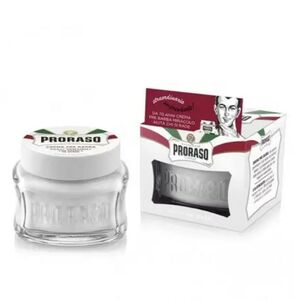 Proraso White Pre-Shave Cream Sensitive Oat & Green Tea -esivalmisteluvoide 100 ml