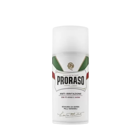 Proraso White Shaving Foam Sensitive Oat & Green Tea