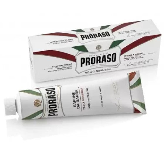 Proraso White Shaving Cream Sensitive Oat & Green Tea