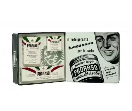 Proraso “Toccasana” Shaving Vintage Gift Box - lahjalaatikko parranajoon