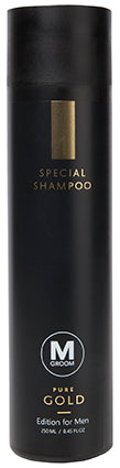 M Room Gold Special Shampoo hiuspohjan ongelmien hoitoon