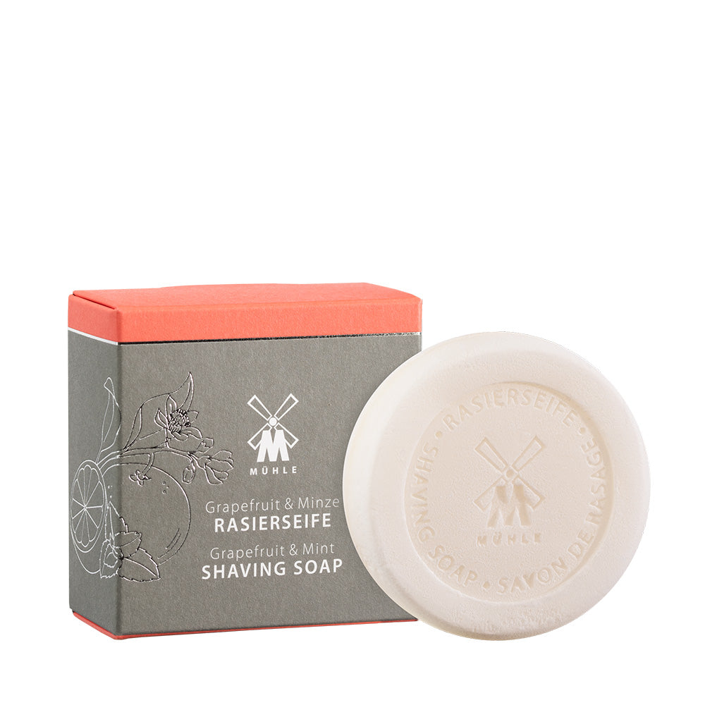 Mühle Shaving Soap Grapefruit & Mint -parranajosaippua, greippi ja minttu 65 g