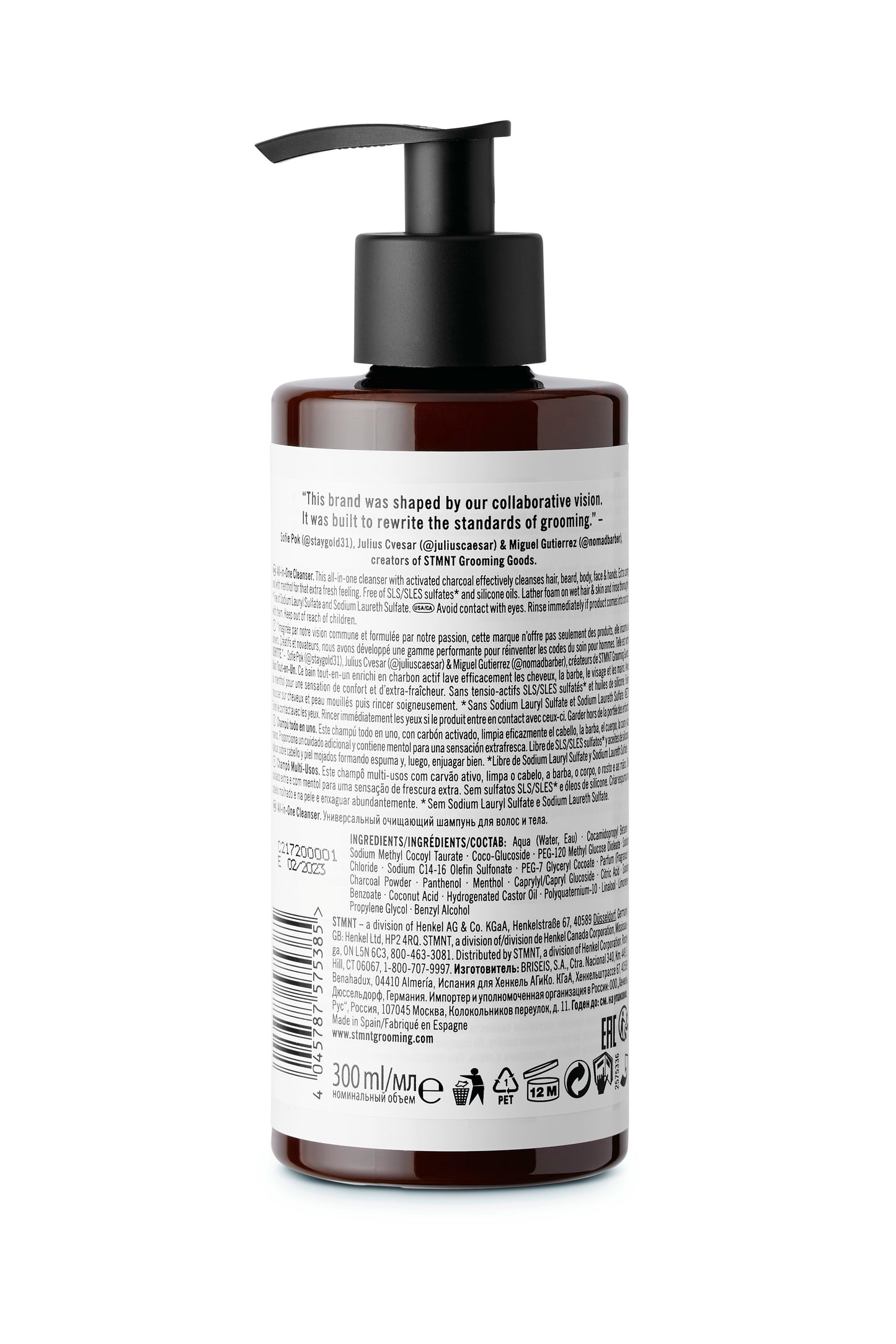 STMNT All In One Cleanser Back