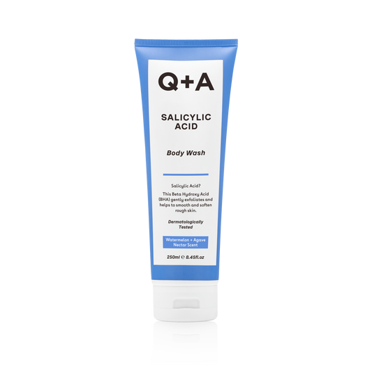 Q+A Salicylic Acid Body Wash suihkusaippua epäpuhtauksille vartalon iholla 250ml