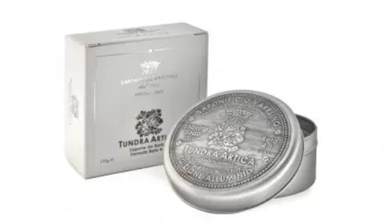 Saponificio varesino tundra arctica 4.3 metal shaving soap parranajo saippua