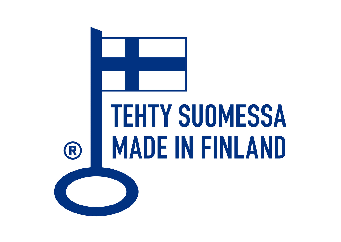 Avainlippu merkki -Tehty suomessa