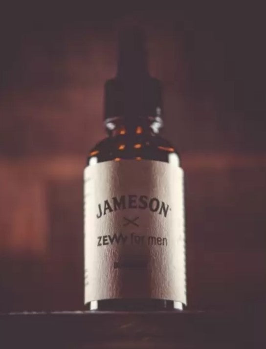 Jameson x Zew for Men Beard Oil partaöljy fiiliskuva