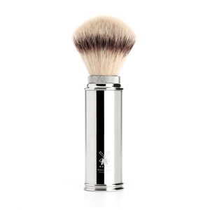 Mühle Travel Shaving Brush - synteettinen matkapartasuti kromikahvalla