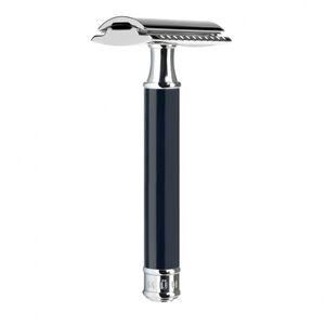 Mühle R106 Safety Razor suljettukampainen partahöylä mustalla kahvalla