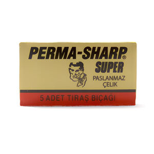 Perma Sharp Super DE Razor Blade partaterä 5 kpl