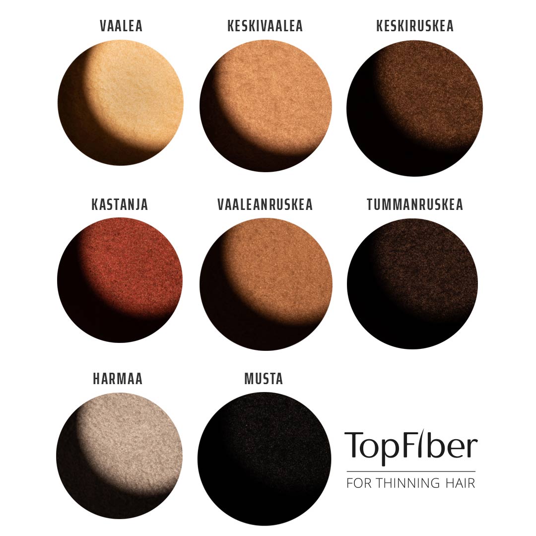 Top Fiber Hiustuuhenne Värit
