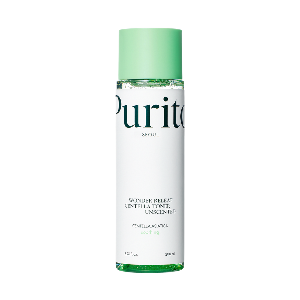 Purito Wonder Releaf Centella Toner Unscented - hajusteeton kasvovesi 200 ml