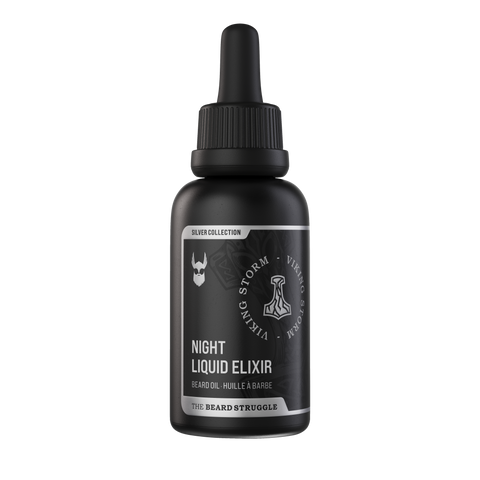 Beard Struggle Night Liquid Elixir Viking Storm -partaöljy 30 ml