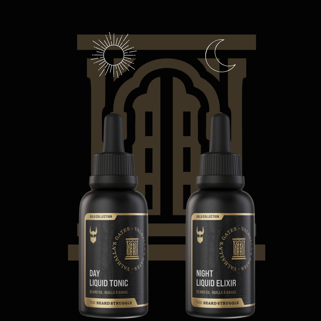 Beard Struggle Valhalla's Gates Night & Day Beard Oils