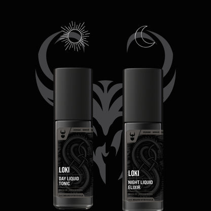 Beard Struggle Loki Unscented Night & Day Beard Oils