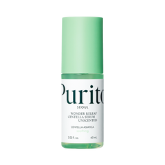 Purito Wonder Releaf Centella Serum Unscented - hajusteeton rauhoittava seerumi 60 ml