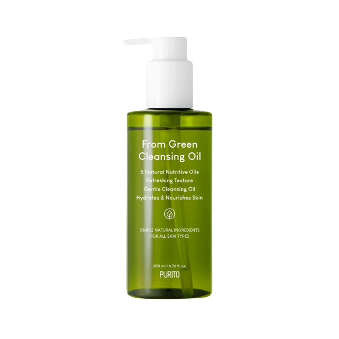 Purito From Green Cleansing Oil -puhdistusöljy gentle resfreshing hydrating nourishing 200ml kaikille ihotyypeille