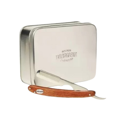 Antiga Barbearia de Bairro Wooden Barber Razor Shavette -partaveitsi