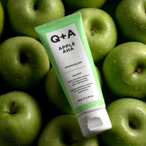 Q+A Apple AHA Exfoliating Gel -kuorintageeli 75 ml