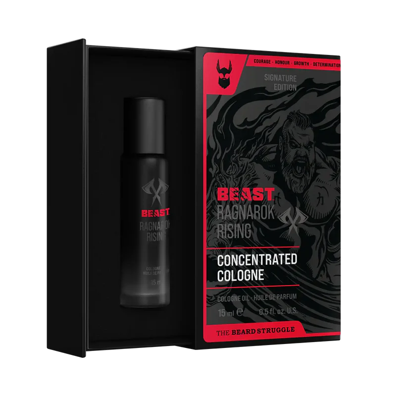 Beard Struggle The Beast Ragnarok Rising Concentrated Cologne 15 ml tiivistettu tuoksu roll-on