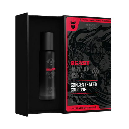 Beard Struggle The Beast Ragnarok Rising Concentrated Cologne 15 ml tiivistettu tuoksu roll-on