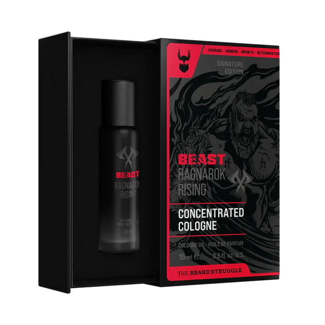 Beard Struggle The Beast Ragnarok Rising Concentrated Cologne 15 ml tiivistettu tuoksu roll-on