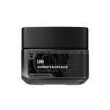 The Beard Struggle Warrior's Beard Butter Loki Unscented hajusteeton partavoi mustassa purkissa 50g 