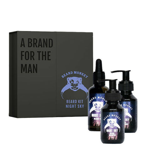 Beard Monkey Beard Kit Night Sky -parranhoitopakkaus