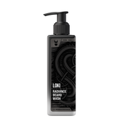 The Beard Struggle Radiance Beard Wash Loki Unscented -hajusteeton partashampoo 240 ml pumppupullossa