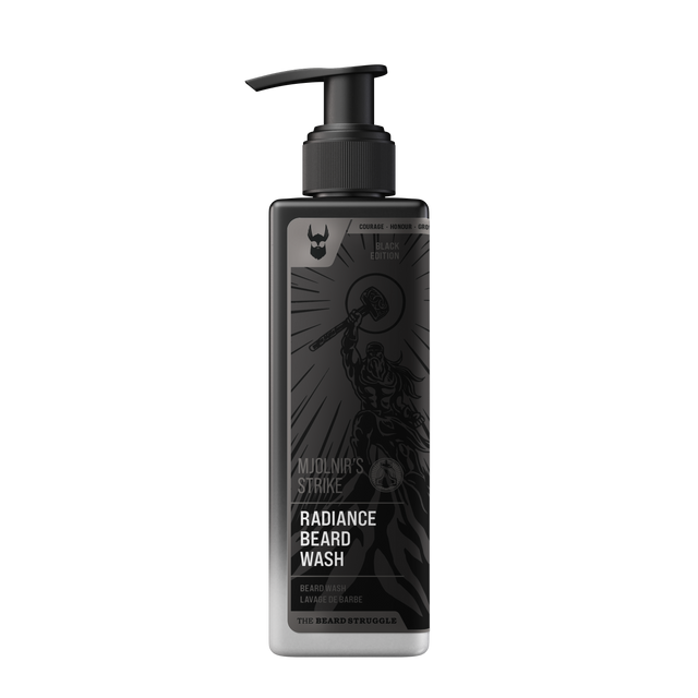 The Beard Struggle Radiance Beard Wash Mjolnir's Strike -partashampoo 240 ml pumppupullossa