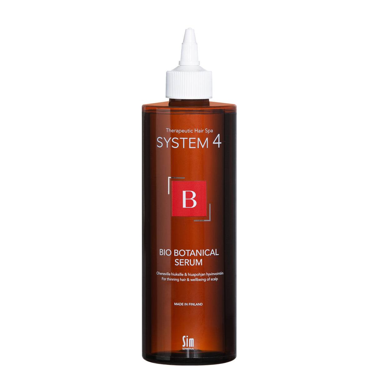 Sim Sensitive System 4 Bio Botanical Serum oheneville hiuksille ja hiuspohjan hyvinvointiin