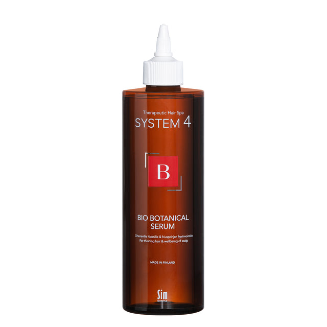 Sim Sensitive System 4 Bio Botanical Serum oheneville hiuksille ja hiuspohjan hyvinvointiin