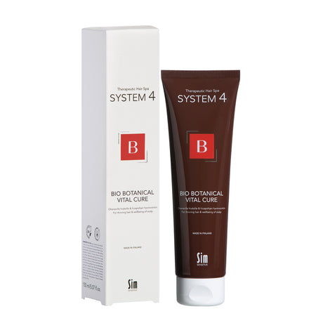 Sim Sensitive System 4 Bio Botanical Vital Cure Oheneville hiuksille ja hiuspohjan hyvinvointiin