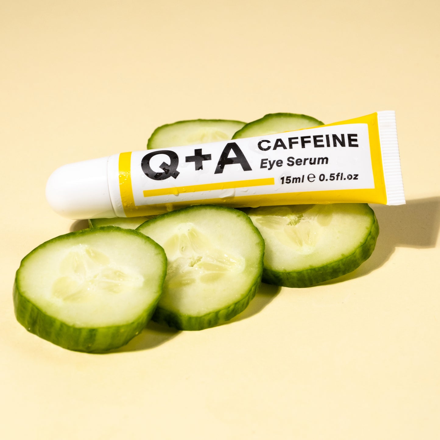 Q+A Caffeine Eye Serum - silmänympärysseerumi kofeiinia sisältävä 15ml