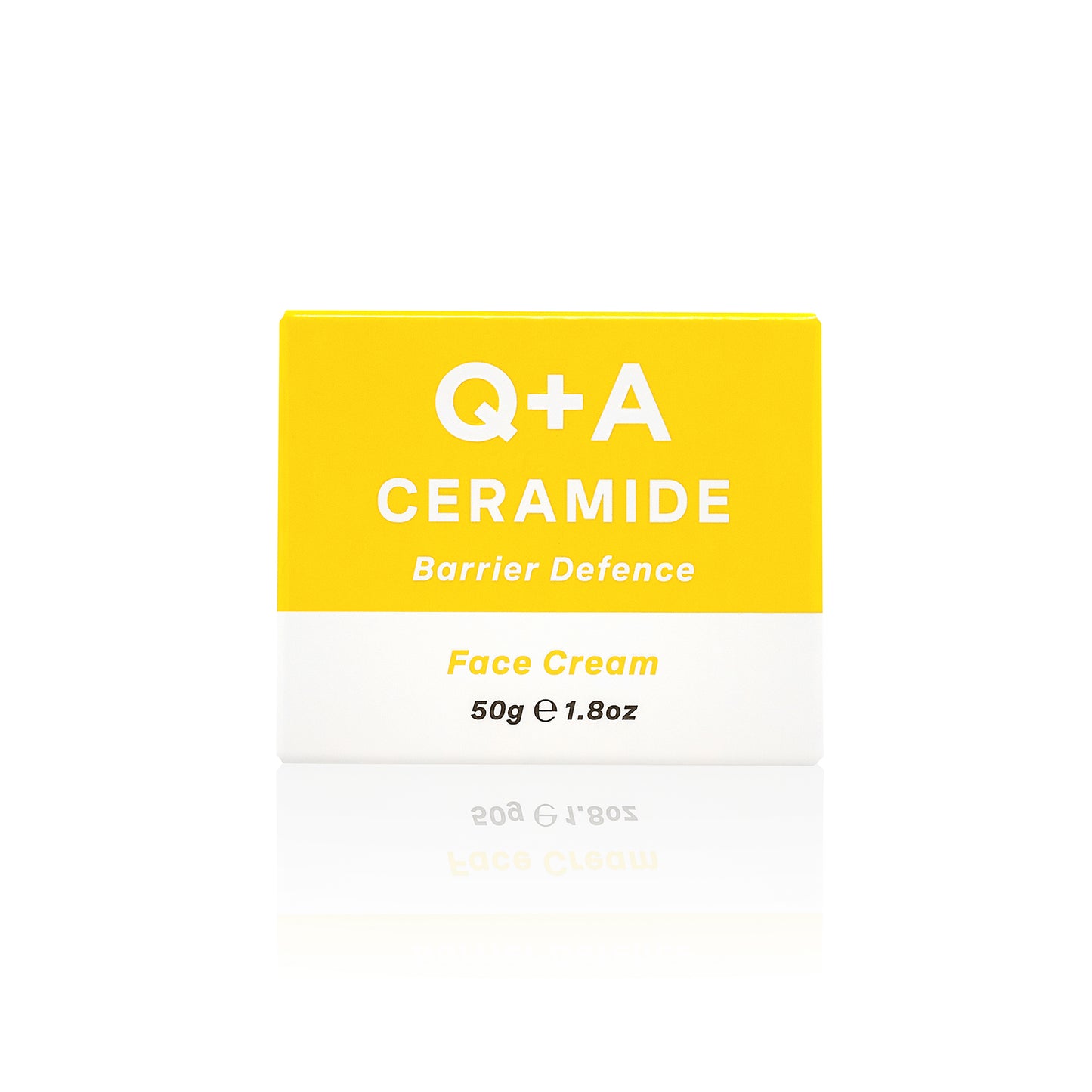 Q+A Ceramide Barrier defence Face Cream - kosteusvoide kuivalle iholle front 50g