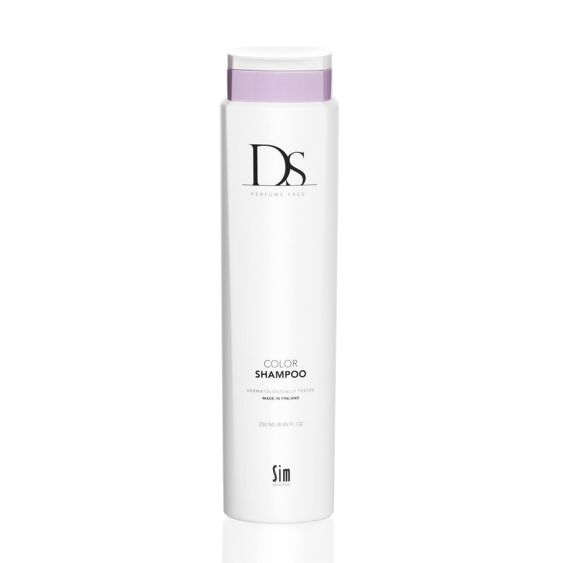 Sim Sensitive DS Color Shampoo hajusteeton kosteuttava shampoo värjätyille hiuksille