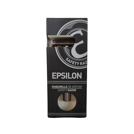 Epsilon Butterfly Gun Metal Razor Partahöylä pakkaus metalli safety razor maquinilla de afeitar