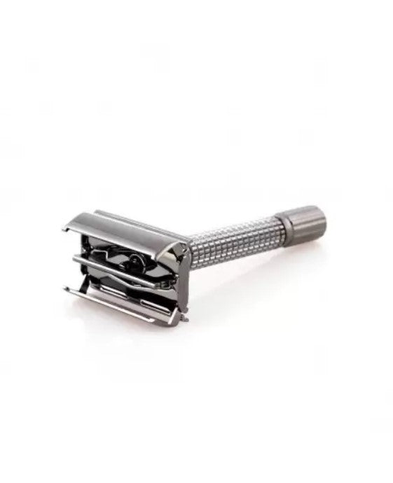 Epsilon Butterfly Gun Metal Razor -partahöylä – mroomshop.com