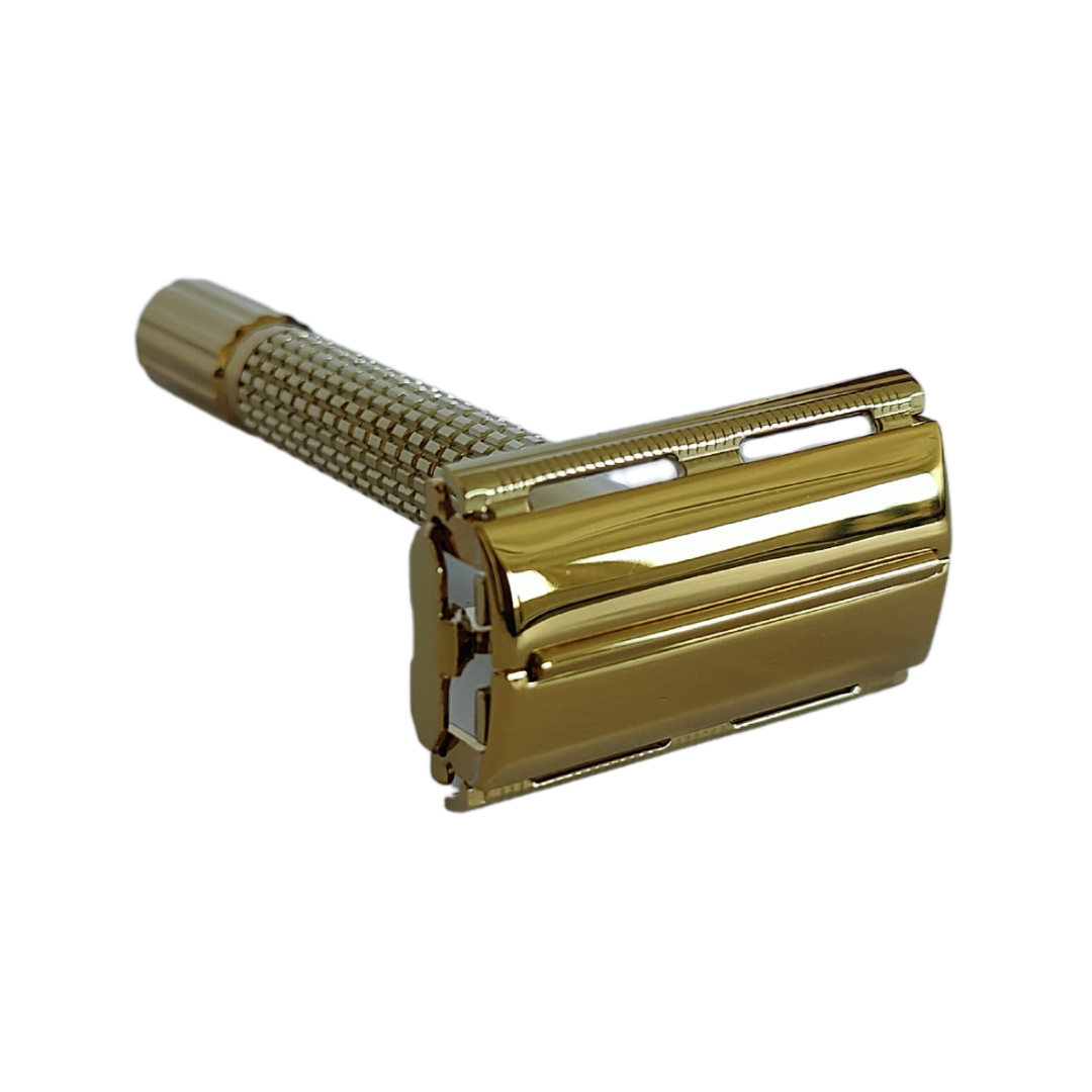 Epsilon Butterfly Gold Razor kultainen Partahöylä