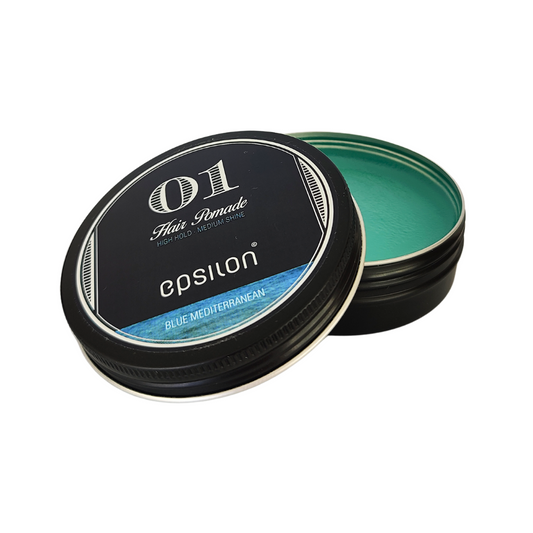 Epsilon Hair Pomade Blue mediterranean hius pomade