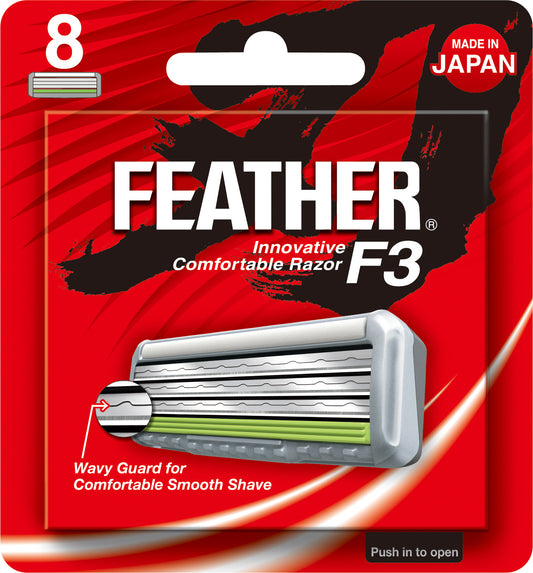 Feather F3 SE8 blades 8 pcs